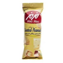 بادام زمینی روکش دار پنیری 35 گرم مزمز