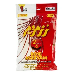 دستکش سایز L ساق بلند رزمریم