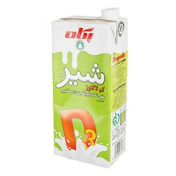 شیر کم لاکتوز پاکتی 1 لیتری پگاه