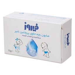 صابون بچه پروتئین شیر 75گ فیروز