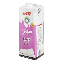 شیر پاکتی 1لیتری کم چرب فرادما پگاه