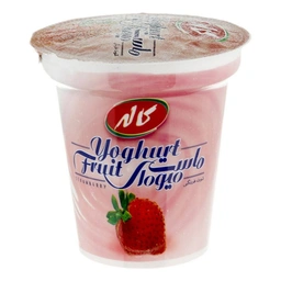ماست میوه ای توت فرنگی 125 گرمی کاله