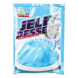 پودر ژله ساشه 100گرم بلوبری شیبابا