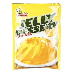 پودر ژله ساشه 100گرم موز شیبابا