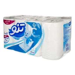 دستمال توالت 16 رول 3 لایه تنو