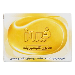 صابون شفاف گلیسیرینه 100گرم فیروز