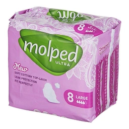 نوار بهداشتی ایرلید بزرگ 10عددی مولپد اولترا