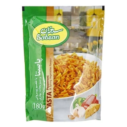 پاستا با طعم پپرونی 180گ سبزان