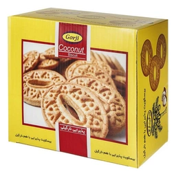 بیسکوییت پذیرایی نارگیلی 900گ گرجی