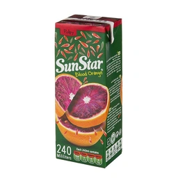 نوشیدنی پرتقال توسرخ پالپی 240میل سان استار