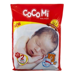 پوشک کوکومی سایز2 تعداد پایین