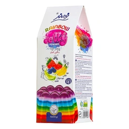 پودر ژله 400 گرم رنگین کمان فرمند