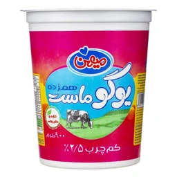 یوگو ماست همزده  کم چرب 900گ میهن