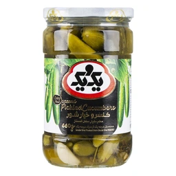 خیار شور ممتاز 660 گرمی یک و یک