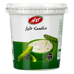 ماست طعم دار خیار 750گ کاله
