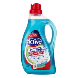 مایع لباس پلی واش آبی 2500گرم اکتیو