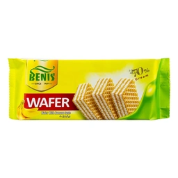 ویفر  70% کرمدار موزی بنیس