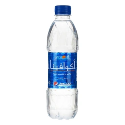 آب آشامیدنی 0.5لیتری آکوافینا