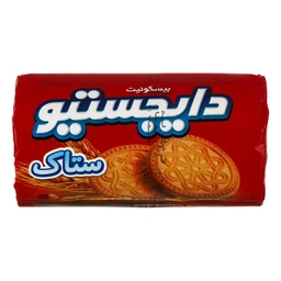 بیسکوئیت دایجستیو کاکائویی ستاک