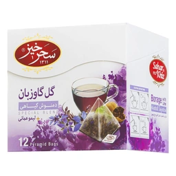 دمنوش گیاهی گل گاوزبان+لیموعمانی 12ع سحرخیز