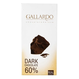 شکلات تابلت گالاردو 100گرم 60 % تلخ فرمند