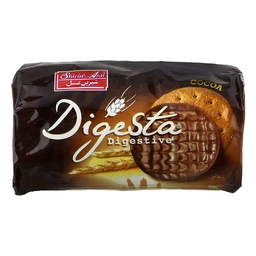 بیسکویت سبوسدار با روکش شکلاتی دایجستا