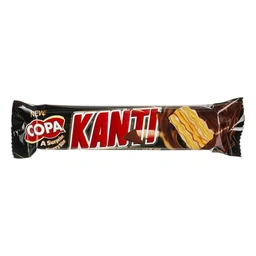 ویفرکاراملی با روکش کاکائو تلخ کانتی