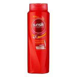 شامپو سانسیلک قرمزموهای رنگ شده