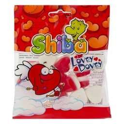 پاستیل 65گرم قلب شیبا