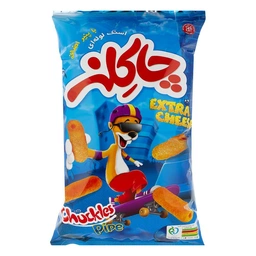 اسنک لوله ای پنیری 60گ چاکلز