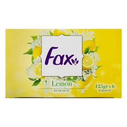 صابون لیمویی 125گ 6عددی فاکس