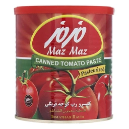 کنسرو رب گوجه فرنگی 800گرم مزمز