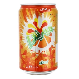 نوشابه پرتقالی 330میل قوطی میراندا