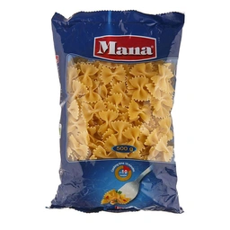 ماکارونی فرمی پروانه بزرگ 500 گ مانا