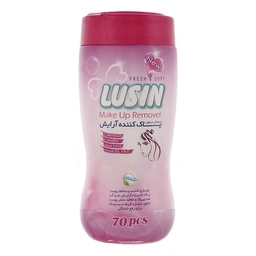 دستمال مرطوب آرایشی 70عددی لوسین