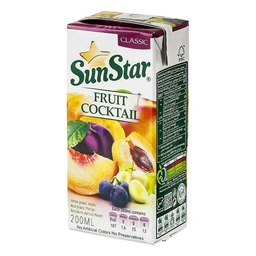 نکتار هفت میوه کلاسیک 200میل سان استار