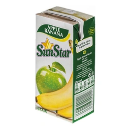 آبمیوه سیب موز سان استار200 میلی