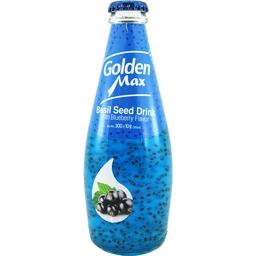 نوشیدنی تخم شربتی بلوبری گلدن مکس