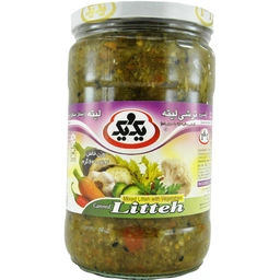 ترشی لیته 630 گرمی یک و یک