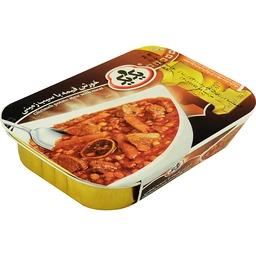 خورش قیمه سیب زمینی با گوشت استرال 285 گرمی یک و یک