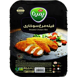 فیله مرغ سوخاری 400گ پمینا