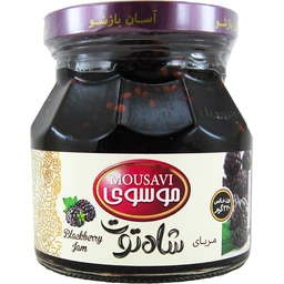مربای شاه توت 320 گرمی موسوی