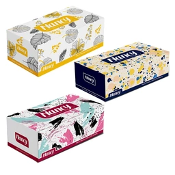 دستمال کاغذی جعبه ای نانسی 150برگ دولا