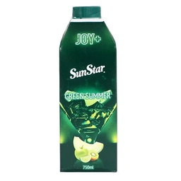 آبمیوه مخلوط میوه های سبز گرین سامر 750میل سان استار