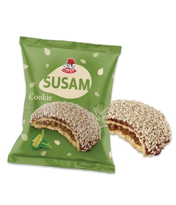 کلوچه مغزدار روکش شکلات و کنجد  ایسترم