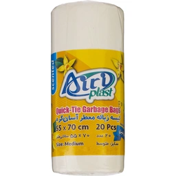 کیسه زباله آسان گره20ع متوسط آیری پلاست