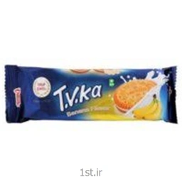 بیسکوییت کرمدار موزی تیویکا