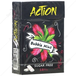 آدامس اکشن بابل مینت