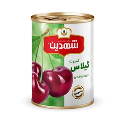 کمپوت گیلاس 370گ شهدین