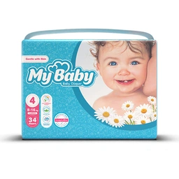 پوشک بچه سایز4 34عددی مای بیبی